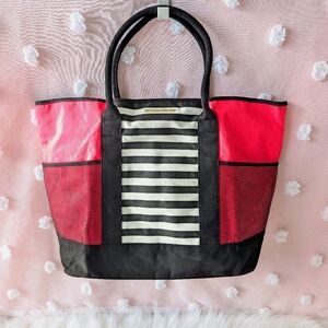 Victoria Secret Tote Bag, Pink Black White Gold, New W/O Tags, Womens